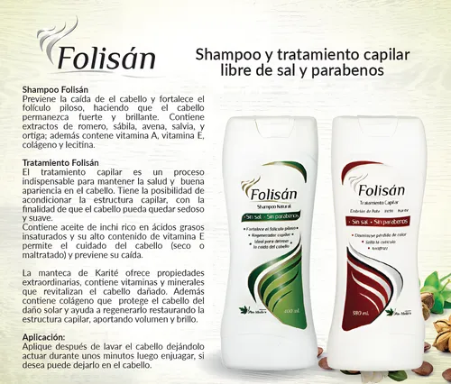 Shampoo Folisan Y Tratamiento - mL a $114