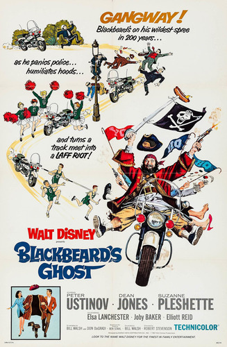 Dvd Blackbeard's Ghost | El Pirata Barba Negra (1968)