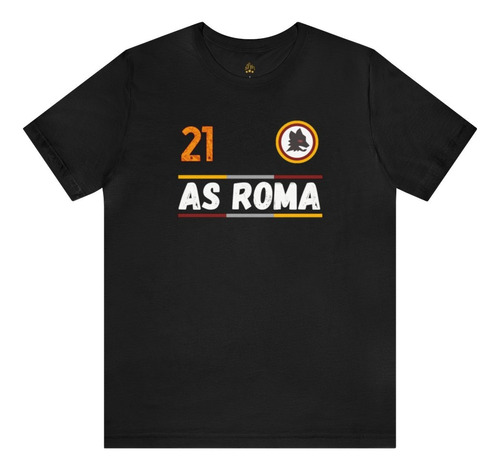 Remeras Algodon Roma  Italia Dybala Casual