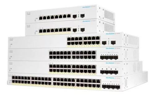 Switch Cisco Cbs220-16p-2g 16-port Ge Poe