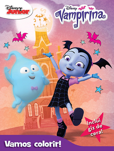 Disney - Vamos Colorir - Vampirina, De Disney. Editora Dcl, Capa Mole Em Português, 2019