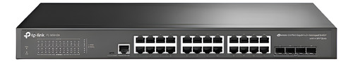 Switch 24 Portas 10/100/1000 + 4 Portas Sfp Rack 19 Tp Link