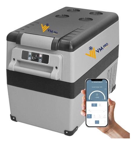 Geladeira 45l Portátil Quadrivolt Caminhão Motorhome Com App