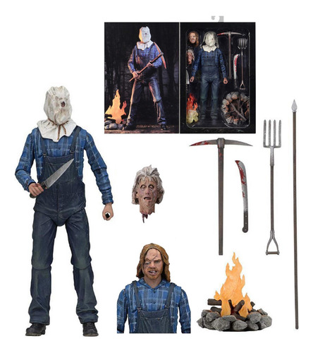 Viernes 13 Ii Jason Voorhees Articulado Con Accesorios