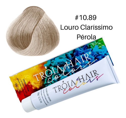 Kit Tintura Tróia Hair  Profissional Troia colors tom # matizador areia para cabelo