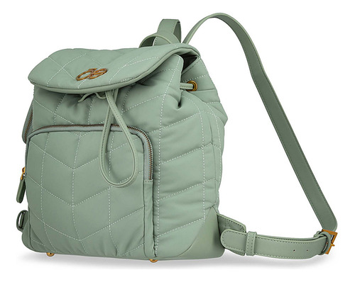 Bolsa Backpack Cloe Focili I Mediano Color Verde