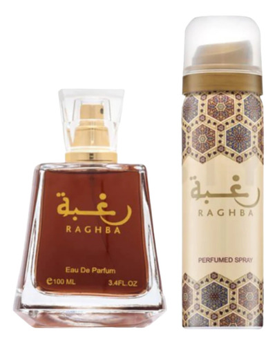 Lattafa Raghba Set Edp 100ml + Deo 50ml Unisex - Avinari