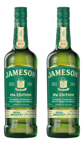 Whisky Jameson Caskmates Ipa 700ml X2 Zetta Bebidas