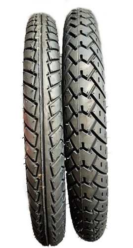 Pneu Titan 2006 Tras 90/90-18 - Diant 2.75-18 Panda Maggion