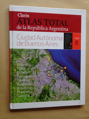 Atlas De La República Arg.t.8.ciudad Autónoma Bs.as.caba/