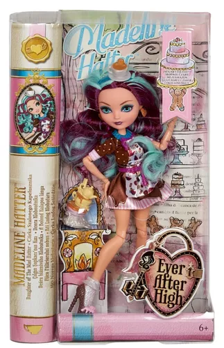 Maddie filha do chapeleiro maluco em Ever After High Detalhes  Filha do chapeleiro  maluco, Alice no pais das maravilhas, Chapeleiro maluco