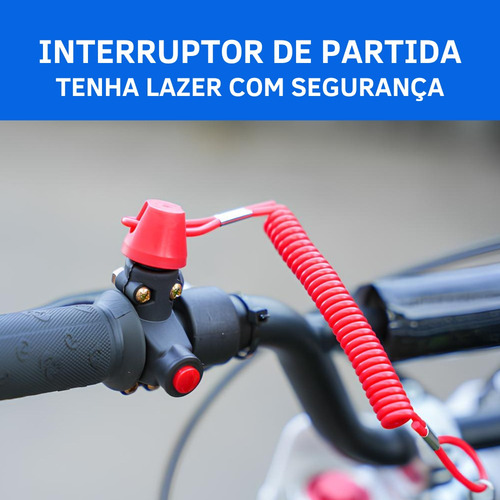 Mini Quadriciclo 49cc Carrinho Infantil 2 Tempos C/ Nf - Dsr