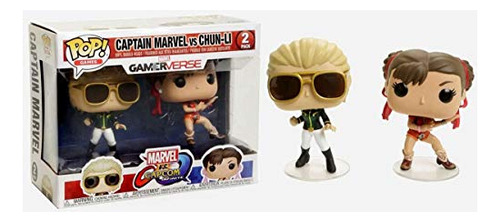 Funko Marvel Vs Capcom Infinite Pop Games Capitán Marvel Vs