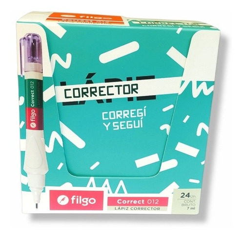 Lapiz Corrector Filgo X 1 Unidad
