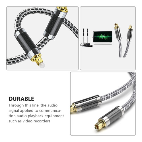 Cable Óptico De Audio Digital Cable De Audio De 1 M Para Mon
