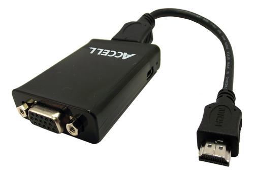 Adaptador Accell Hdmi (macho) A Vga (hembra) - Resoluciones 