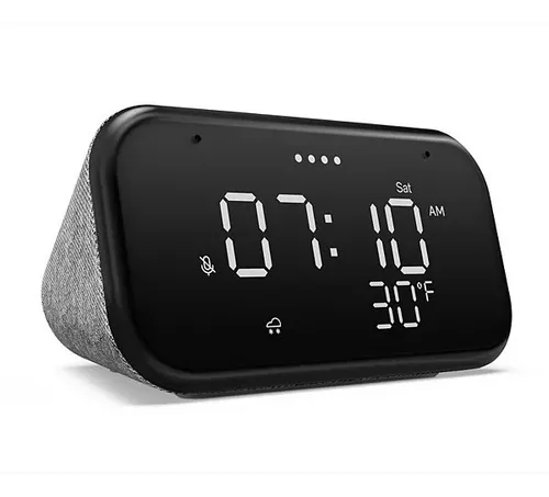 Alérgico Discreto alojamiento Smart Clock Google Assistant Reloj Inteligente Lenovo Essent