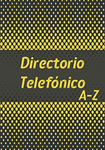 Directorio Telefonico A-z | Libreta Telefonica Pequeña: Agen