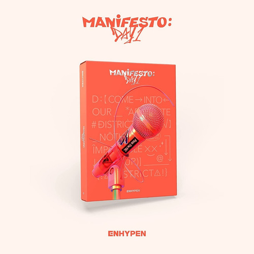 Imagen 2 de 4 de Enhypen Manifesto Day 1 Cd + Libro Nuevo Importado
