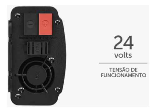 Inversor De Tensao Modificada 400w 24vcc P/ 220vac Imv 402