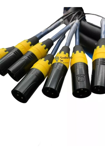 Cable Sub-snake Solcor 12 Canales 6 Metros Medusa