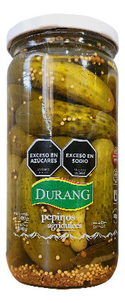 Pepinos Agridulces Condimentados X 500g Durang
