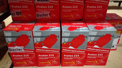 Imagen 2 de 2 de Pegamento Universal Epoxi Protex 215 X 5 Kgs