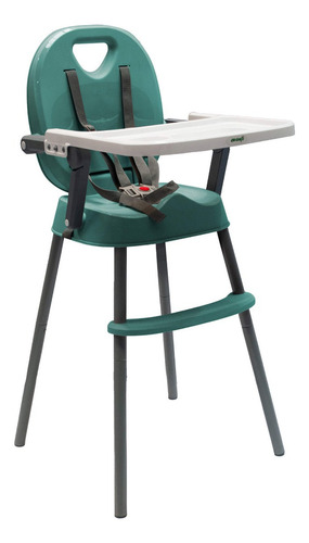 Silla De Comer Bebe 3 En 1 Love 660 Convertible Booster Color Verde Silla Convertible
