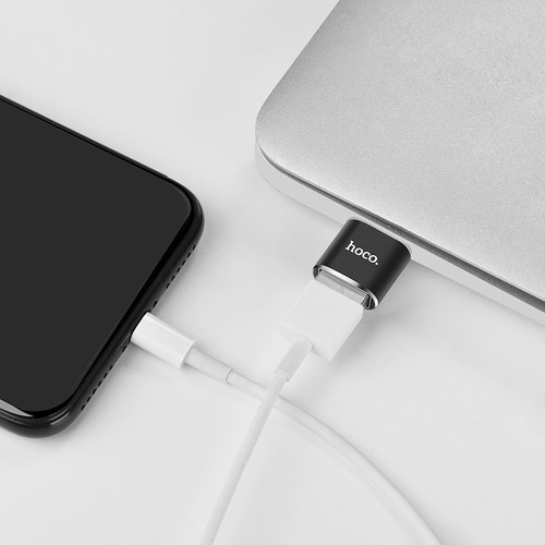 Imagem 4 de 6 de Adaptador Hoco Usb Type C Para Usb - Para Macbooks Pro