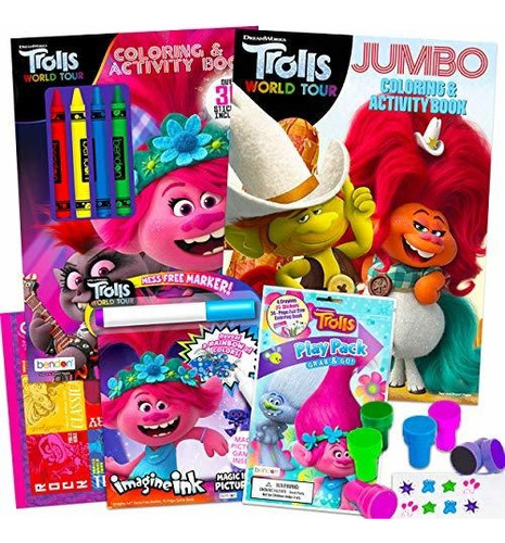 Dreamworks Trolls Coloring And Activity Set Ultimate Bu...