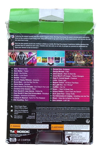 We Sing Pop! Juego Karaoke Xbox One Con 2 Micrófonos