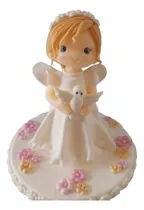Comprar Adorno Torta Bautismo Angelitos Bautismo Porcelana Fria