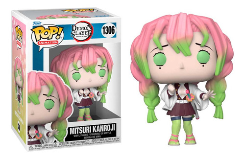 Figura De Accion Mitsuri Kanroji 1306 Funko Fair 2023 Demon Slayer: Kimetsu No Yaiba Funko Pop