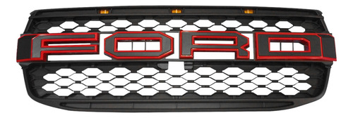 Careta Negra Luz Led Ford Ranger Xl 2023+ (t9)