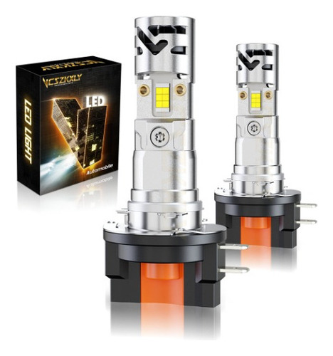 . 2 Lâmpadas Led H11b De Alta Potência Para Faróis Baixos
