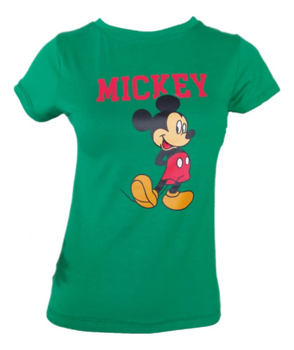 Blusa Feminina Tshirt Camiseta Baby Look Mickey Estampado