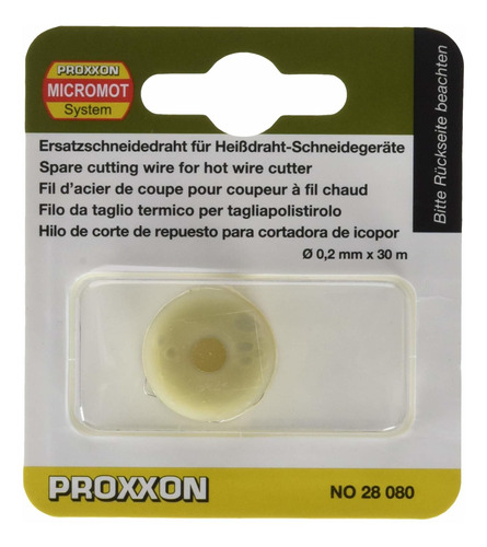 Proxxon 28080 alambre De Corte De Repuesto Para Thermocut