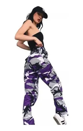 Pantalon Camuflado Violeta MercadoLibre