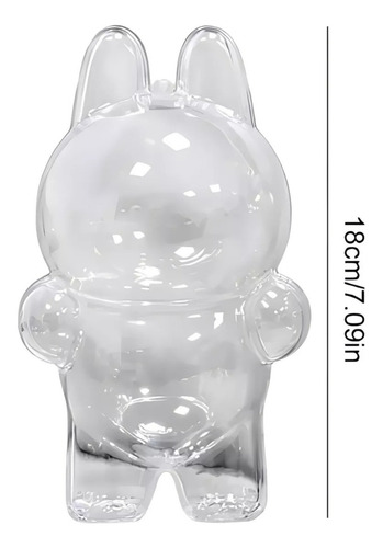 Estuche Protector Labubu Macaron Caja De Plásticox1