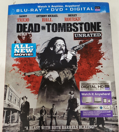 Blu Ray Dead In Tombstone Original D Trejo 