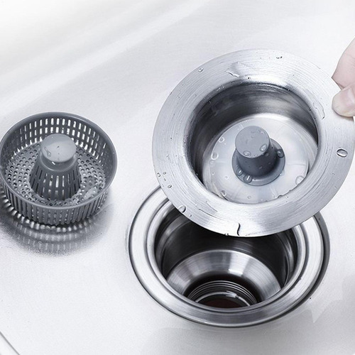 A Tope De Drenaje De Fregadero De Cocina Desagüe Receptor