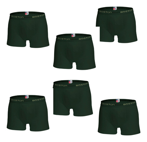 Boxer Boston Pack X 6 Varios Colores Precio De Oferta 