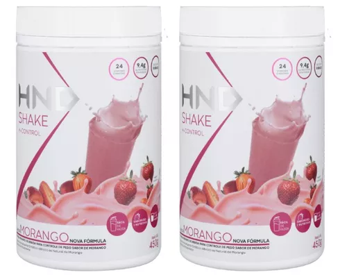 Kit Shake Hinode Hnd H+ Todos Os Sabores Original 450g 2und