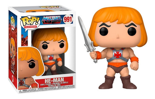 Funko Pop! Masters Of The Universe He-man #991