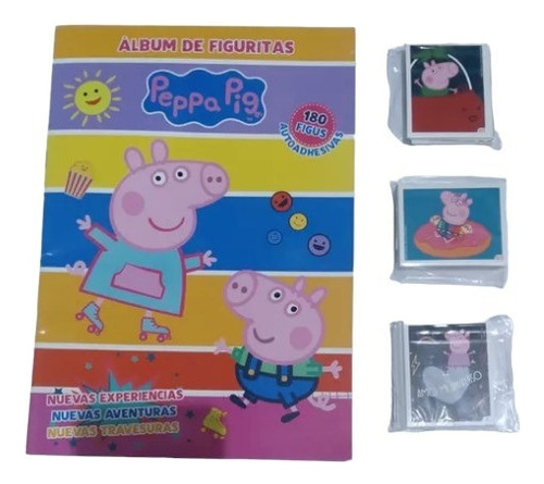Peppa Pig Album Figuritas Completo A Pegar