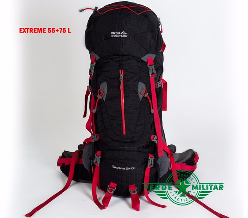 Mochila De Viaje Escalar Excursión Royal Mountain 55+75 L 