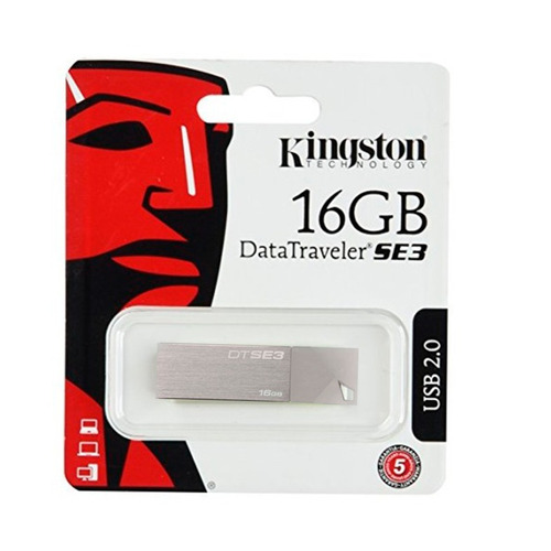 Kingston Memoria Usb 16 Gb Data Traveler Kc-u6816-4c1x Gris