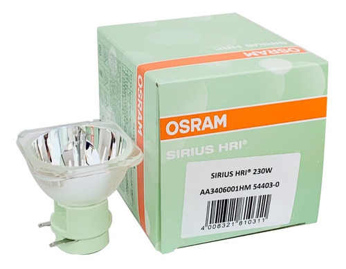 Foco 7r Lampara Descarga 7r 230w Beam Sirius Hri Osram