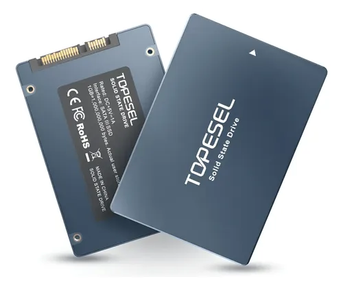 Unidad De Disco Sólido Ssd Interna Topesel De 2 Piezas, 120