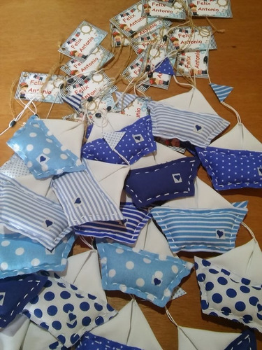 Souvenir Barquito X20 Ancla Pez Avion Velero Bebe Nacimiento